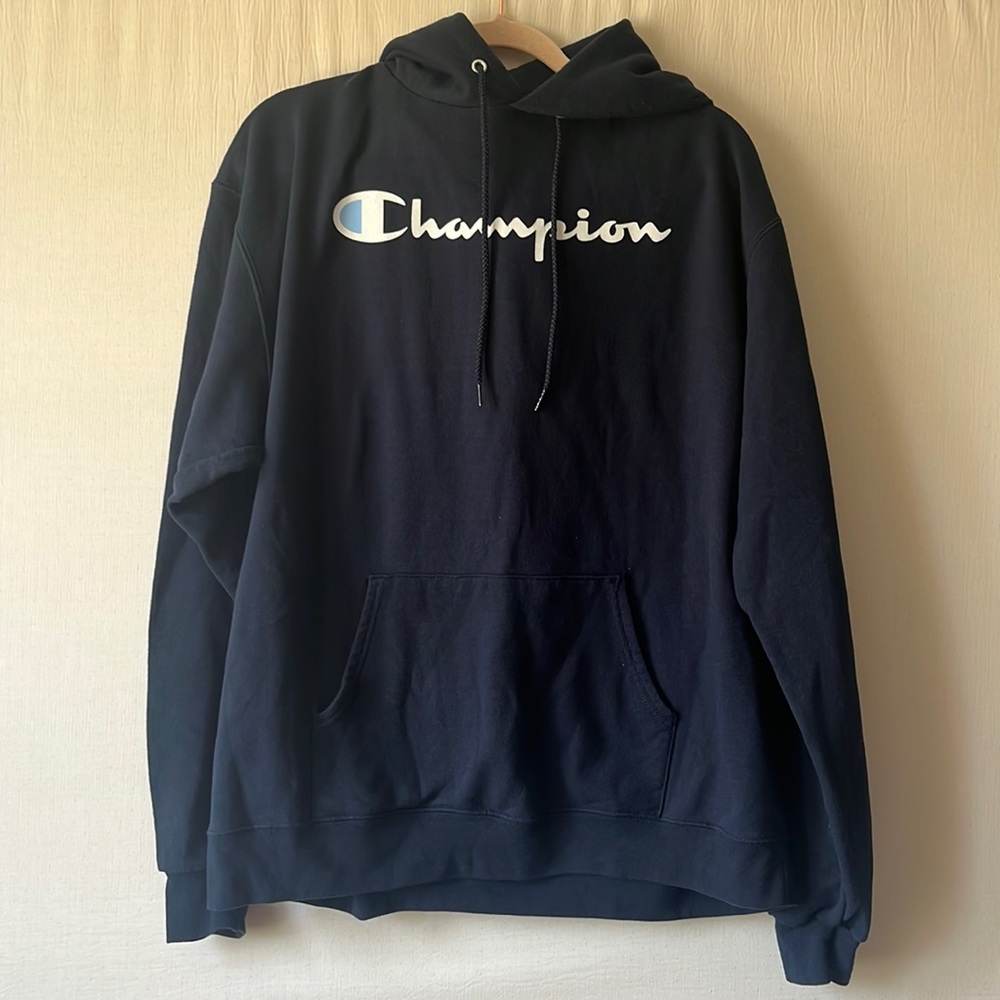Champion Navy Hoodie